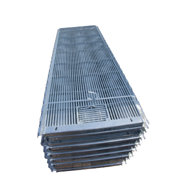 Good load-bearing leakage triangular steel pig floor for farrowing pigs